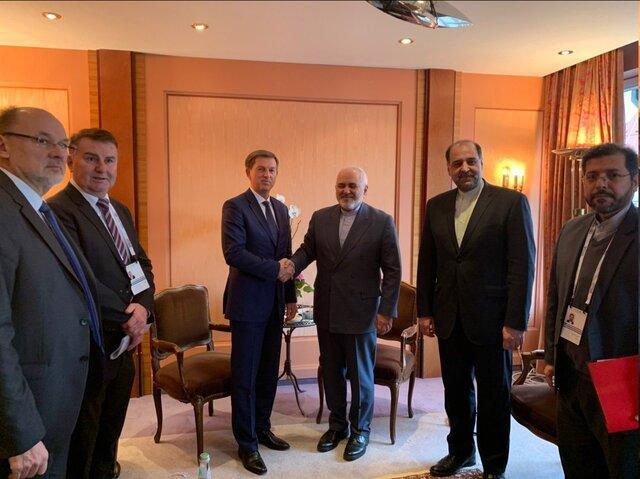 ملاقات ظریف با نخست وزیر اقلیم کردستان و وزرای خارجه اسلوونی و لهستان