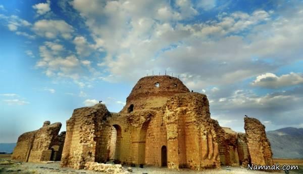 کاخ ساسانی سروستان جلوه ای از معماری ساسانی