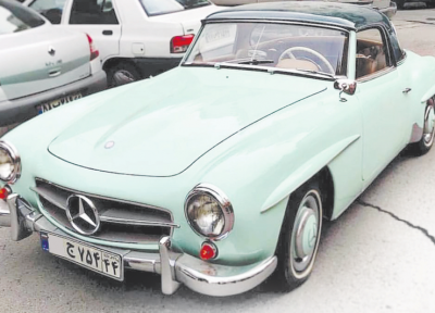 بنز SL300؛ گران ترین خودروی ایران