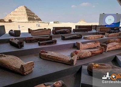 تابوت های کشف شده در سقاره با قدمتی بیش از 2 هزار سال، عکس