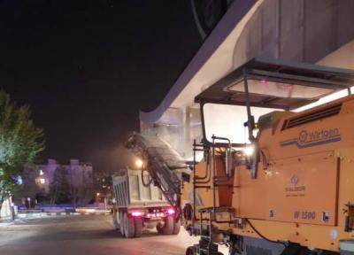 بهسازی و آسفالت 574 معبر در نواحی سه گانه منطقه 8