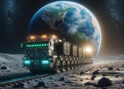ساخت راه آهن در کره ماه