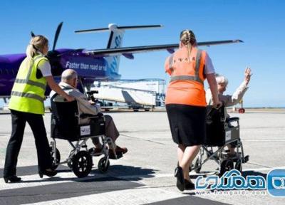 سفر هوایی داخلی معلولان با خدمات cip فرودگاهی