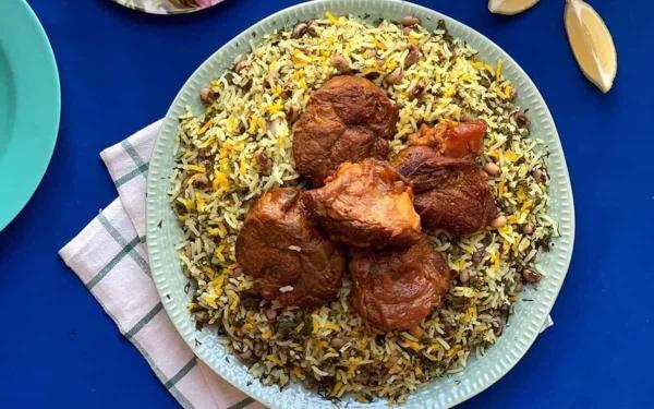 طرز تهیه لوبیا پلوی اصیل و اعیانیِ شیرازی