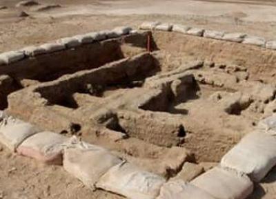 کشف بقایای معماری با قدمت حدود 4500 سال در تپه پیرزال سیستان